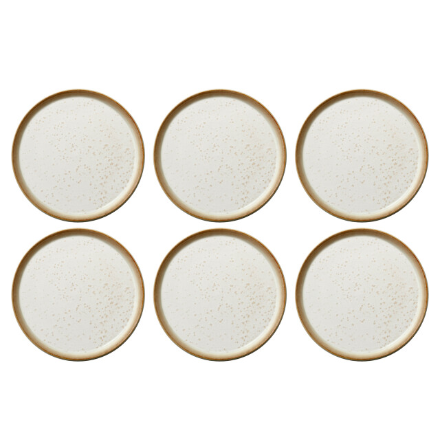 Bitz ® gastro 6 stuks aardewerk ontbijtborden 21 cm / 11280 3047834 large