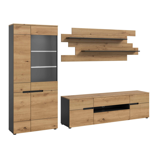 Furnilux 5-delige woonkamercombinatie 3288131 large