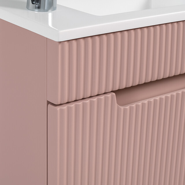 Badplaats Toiletmeubel thermis 40 x 22 cm mat fonteinmeubel met witte 3181028 large