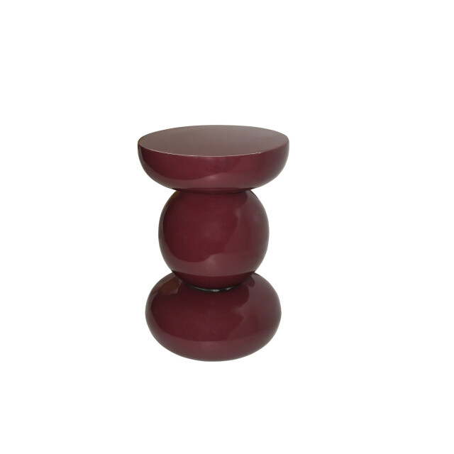 Brix bijzettafel dex maroon 33x33x50cm 3285963 large