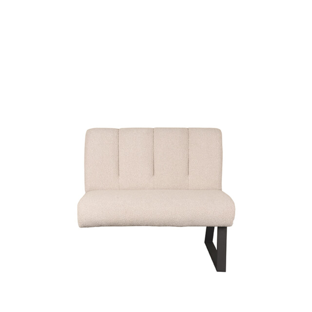 Label51 Eetkamerbank modula naturel boucle 2-zits 100x62x92 cm 3183707 large