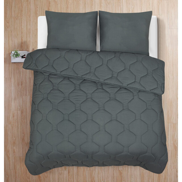 DoubleDry 2 in 1 dekbed 140x200 eenpersoons wasbaar dekbed zonder overtrek - 3289460 large