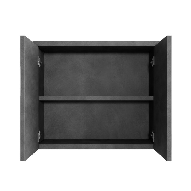 Badplaats Spiegelkast toledo 80 x 20 x 60 cm donker badkamerkast 3180986 large