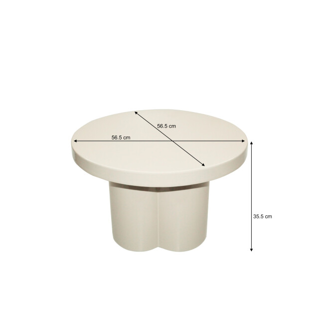 Brix salontafel noa off white 56.5x56.5x35.5cm 3285958 large