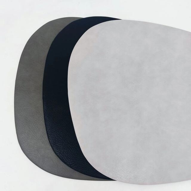 Unique Living placemat floris rond polyester donker 39x30,5cm 3004163 large