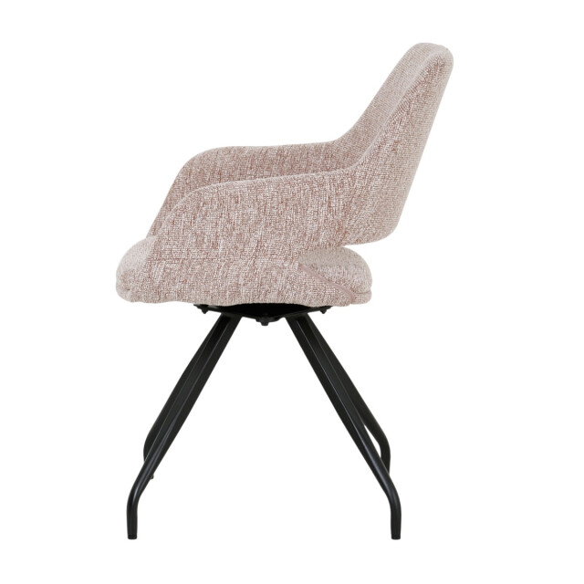 Livingfurn eetkamerstoel capp blossom lodge set van 2 61x61x88cm 3285978 large