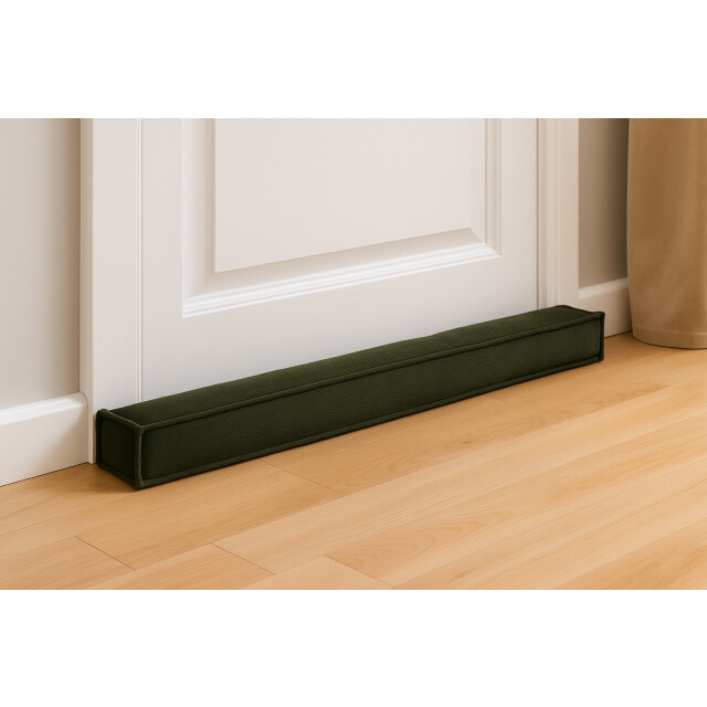 Casa di Elturo Tochtstopper deur 80 cm – donker – corduroy look – polyester – tochtrol 3285168 large