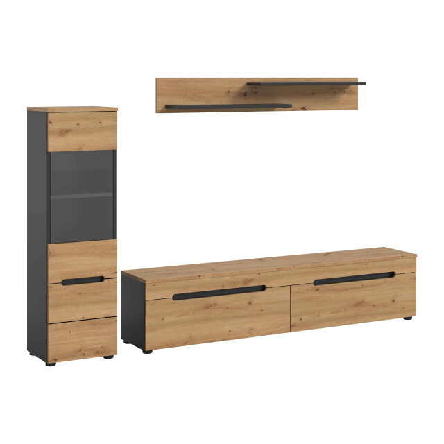 Furnilux Wooncombinatie in artisan imitatie 3256450 large