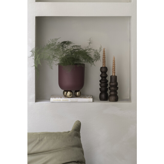 Present Time bloempot estilo small bordeaux 3259700 large