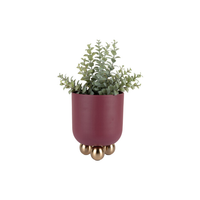 Present Time bloempot estilo small bordeaux 3259700 large