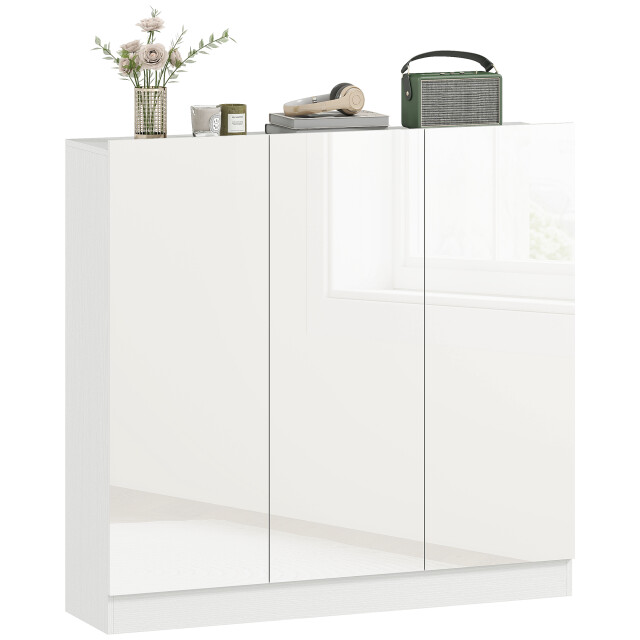 4goodz Homcom schoenenkast 20-30 paar schoenen hoogglans 3296588 large