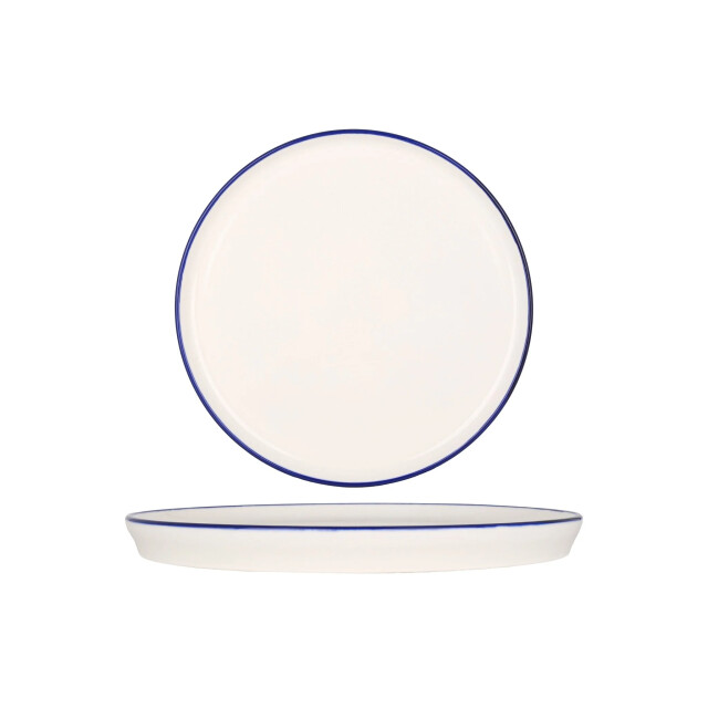 Rinart Dinerbord blue edge porselein 28 cm set van 6 3069309 large