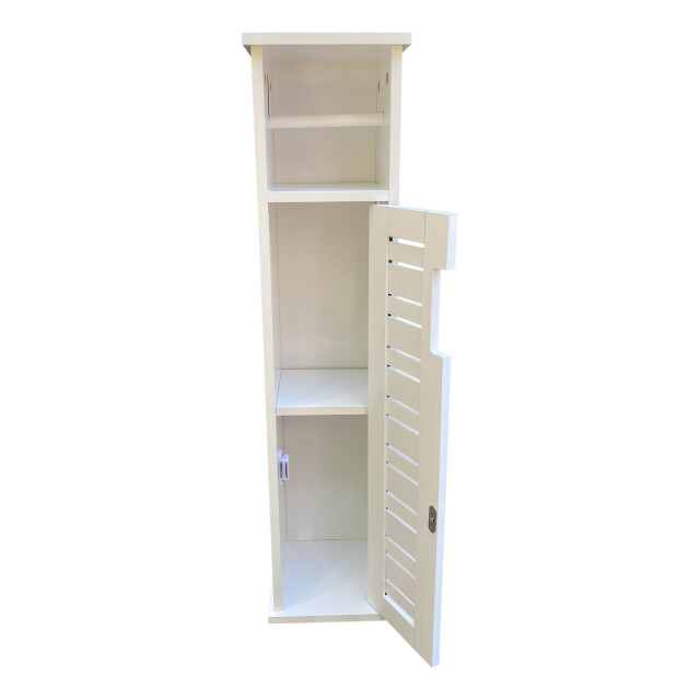 4goodz Toiletrolhouder met toiletroldispenser miami 18x18x75 cm - 3048729 large