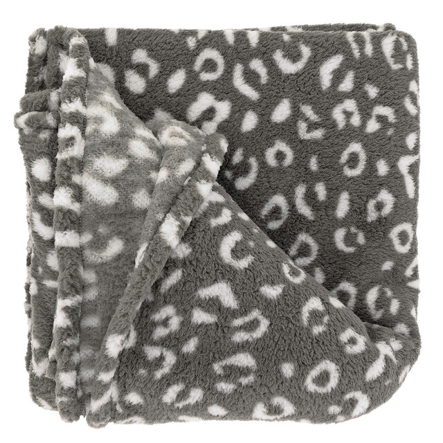 Unique Living plaid zion 150x200cm dark grey 3261377 large