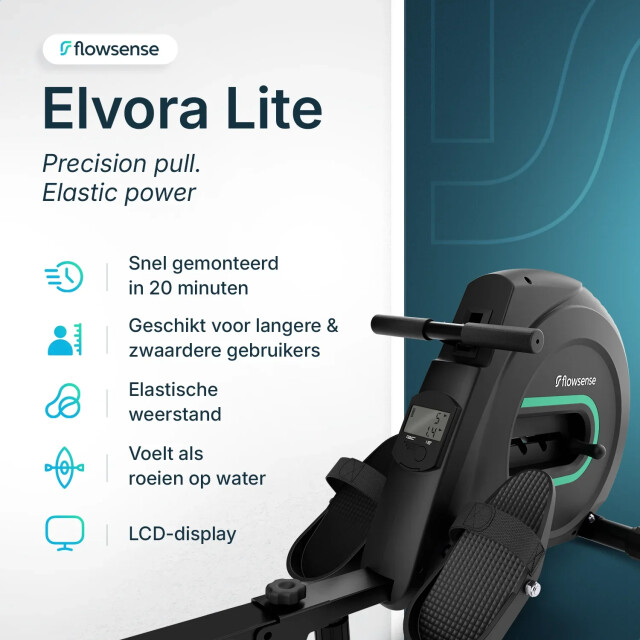 Mirlux Roeitrainer elvora lite elastische weerstand 3277867 large