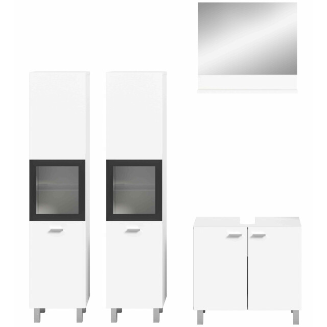 Furnilux Boston/tampa badkamercombinatie wit nb 3254822 large