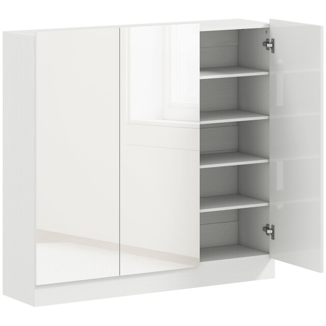 4goodz Homcom schoenenkast 20-30 paar schoenen hoogglans 3296588 large