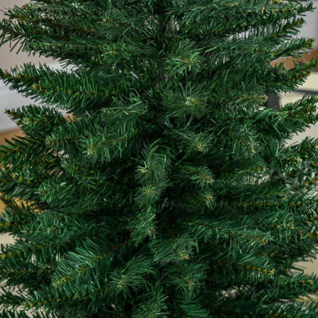 Homcom Kerstboom kunstspar smal met standaard 150cm - 3287950 large