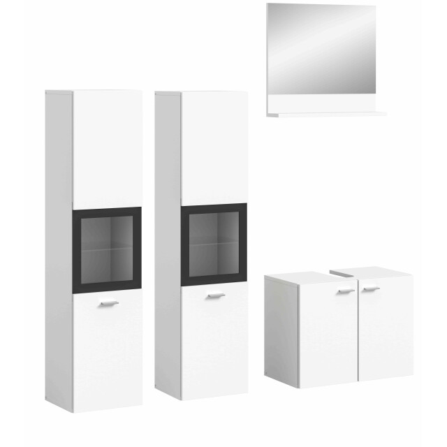 Furnilux Boston/tampa badkamercombinatie wit nb 3254822 large