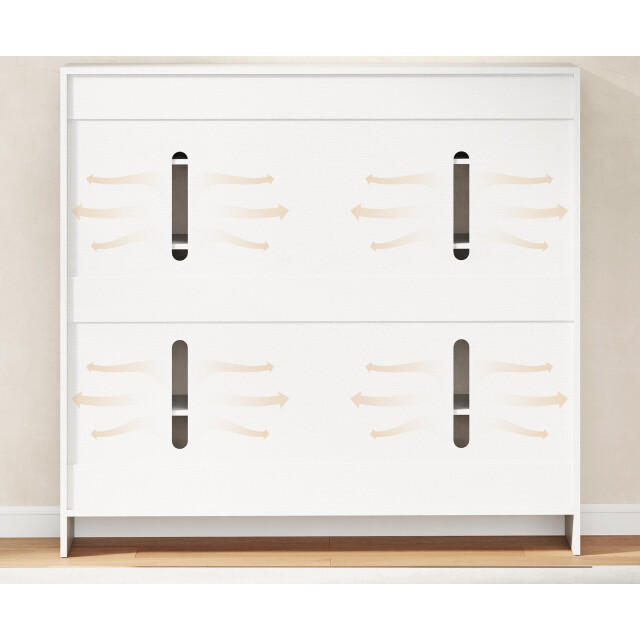 4goodz Homcom schoenenkast 20-30 paar schoenen hoogglans 3296588 large