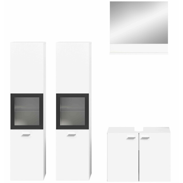 Furnilux Boston/tampa badkamercombinatie wit nb 3254822 large