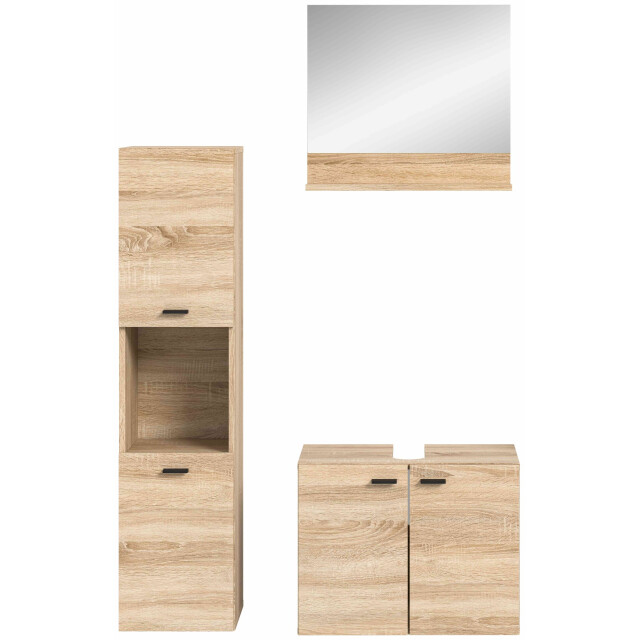 Furnilux Boston/tampa badkamercombinatie sonoma oak nb 3254402 large