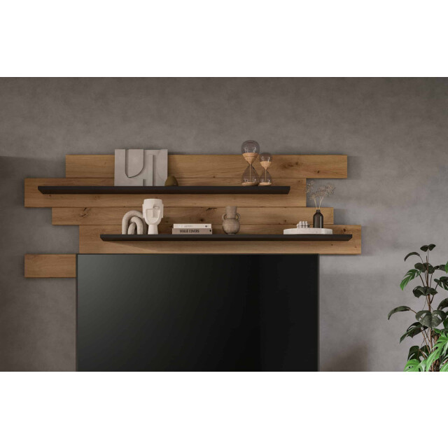 Furnilux Wandbord canu, melamine gecoat modern 3288126 large