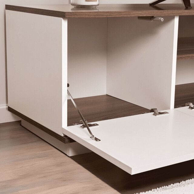 CaliCosy Tv-meubel met 3 opklapbare deuren en 1 niche l180 cm veramont 3262909 large
