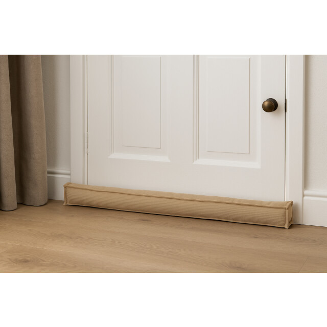 Casa di Elturo Tochtstopper deur 80 cm – – corduroy look – polyester – tochtrol 3285170 large