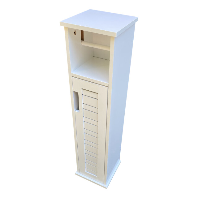 4goodz Toiletrolhouder met toiletroldispenser miami 18x18x75 cm - 3048729 large