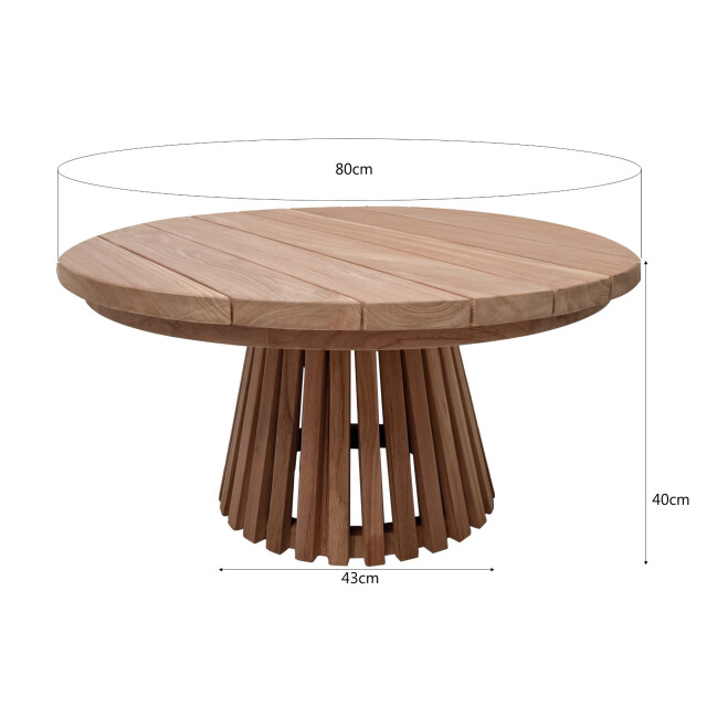 Livingfurn tuintafel cindo 80x80x38cm 3285957 large
