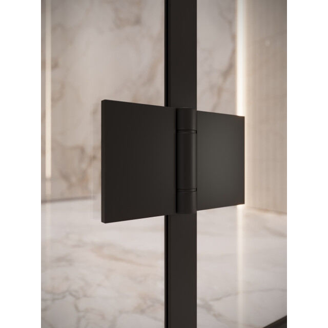 Badplaats Douchecabine vancouver 90 x 120 x 190 cm zwart met veiligheids - 3213319 large