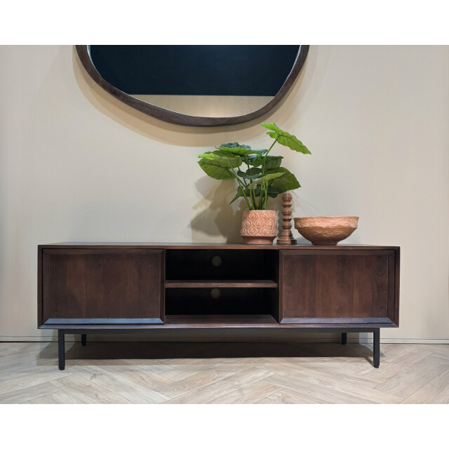 Livingfurn tv-meubel ravenstein brown 40x50x150cm 3286034 large