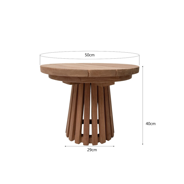 Livingfurn tuintafel cindo 50x50x40cm 3285955 large