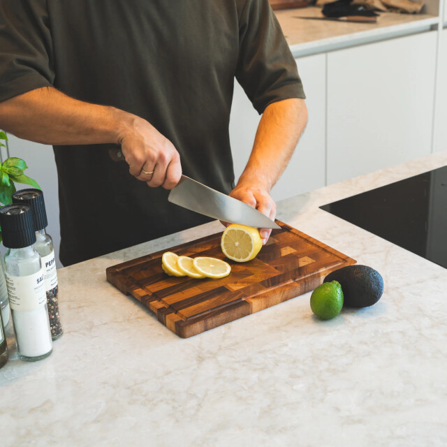 Sophior Snijplank van walnoot hout 3201959 large