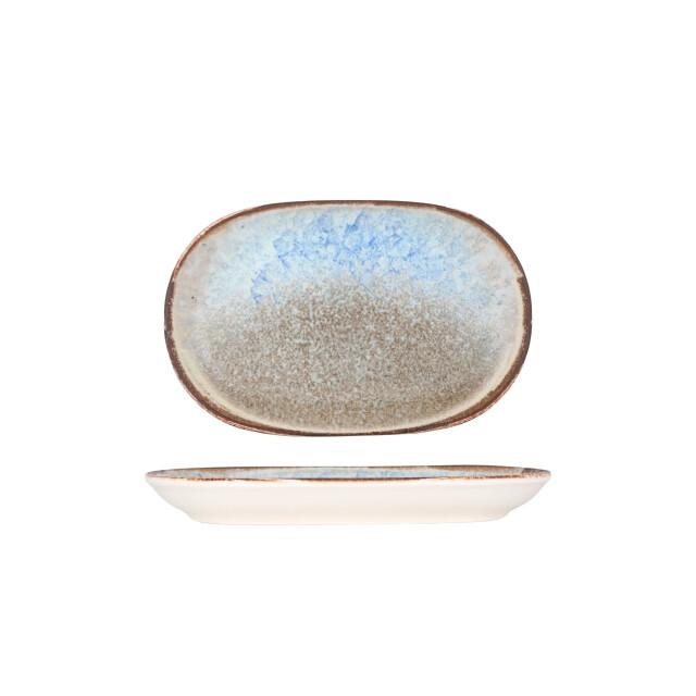 ID Fine Serveerschaal delta porselein 23 cm set van 2 3304802 large