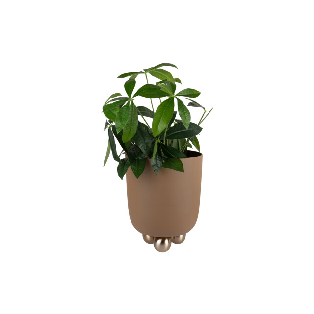 Present Time bloempot estilo large mocha brown 3259712 large