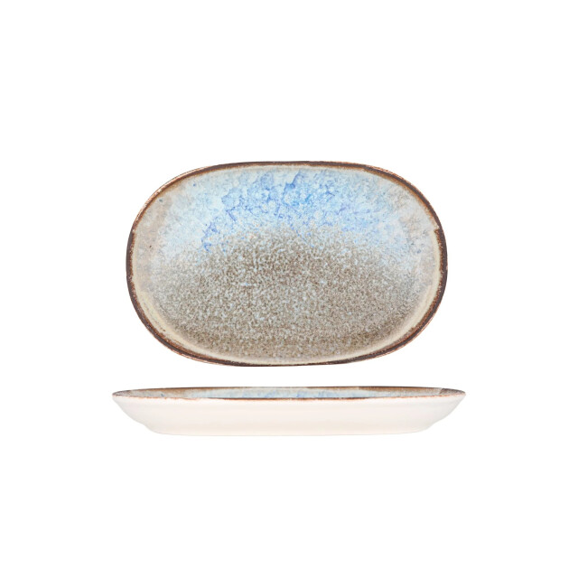 ID Fine Serveerschaal delta porselein 28 cm set van 2 3304801 large