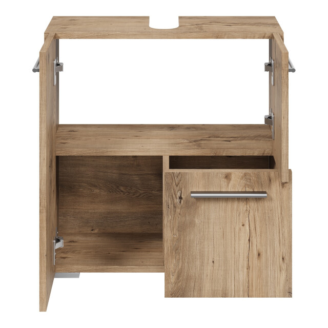 Badplaats Wastafel onderkast mars 60 x cm x 60 cm kastanje - 3181135 large