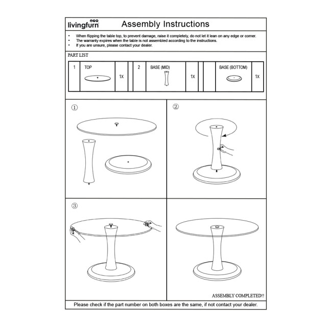 Brix bijzettafel faye almond 75x75x30cm 3286030 large