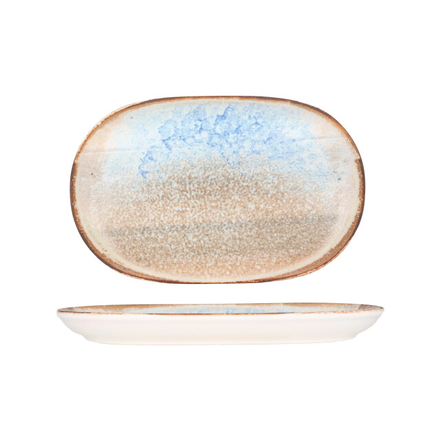 ID Fine Serveerschaal delta porselein 33 cm set van 2 3304800 large