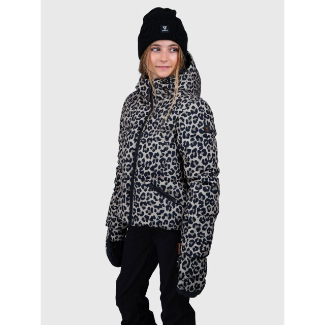 Brunotti fiasky-print girls snow jacket ski jack meisjes - 070314_500-176 large
