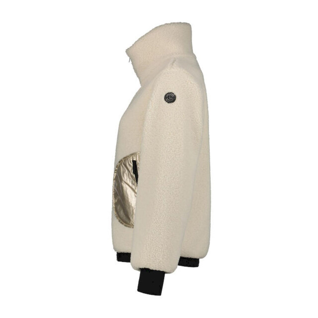 Luhta iskoinen fleece sweater met rits dames - 070848_100-S large
