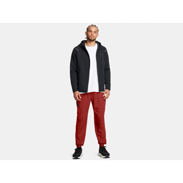 Under Armour ua unstoppable flc fz hd eu-blk hoodie heren - 073075_990-M large