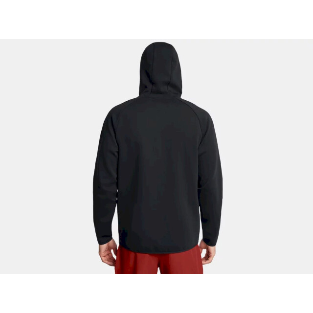 Under Armour ua unstoppable flc fz hd eu-blk hoodie heren - 073075_990-M large