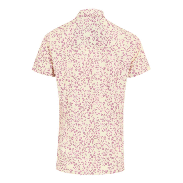 Regatta Dames gebloemd packaway reisshirt met korte mouwen UTRG10918_lightvanilla large
