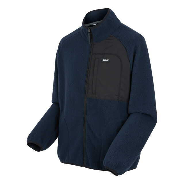 Regatta Heren frankie borg fleece jas UTRG12083_navy large