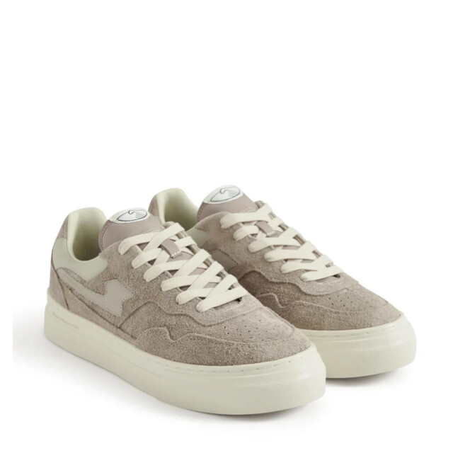 Stepney workers club S.w.c pearl s-strike raw suede taupe lage sneakers unisex YA23065 large