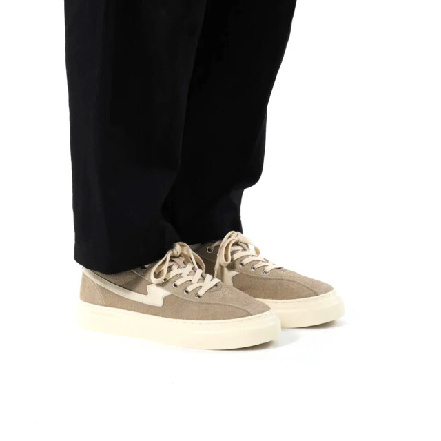 Stepney workers club S.w.c dellow s-strike cup suede taupe lage sneakers unisex YA25065 large