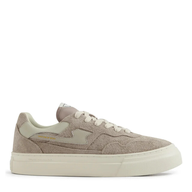 Stepney workers club S.w.c pearl s-strike raw suede taupe lage sneakers unisex YA23065 large